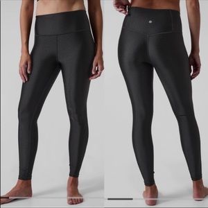 NWOT Athleta Elation Shine Tight Black